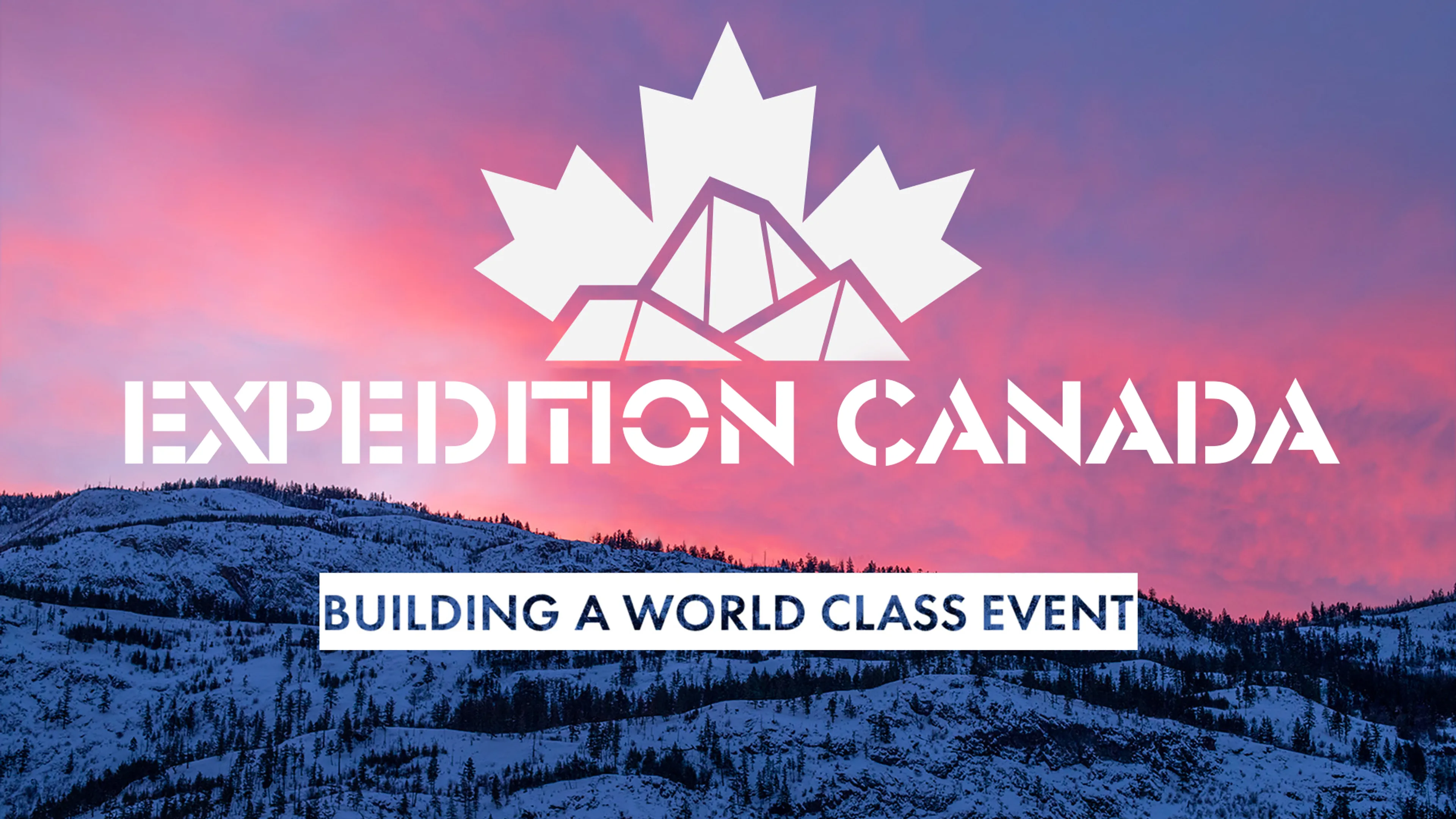 Expedition Canada: Building a World Class Event poster